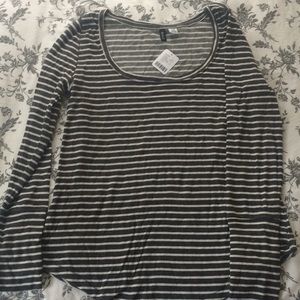 Urban Outfitters long sleeve striped shirt, size L